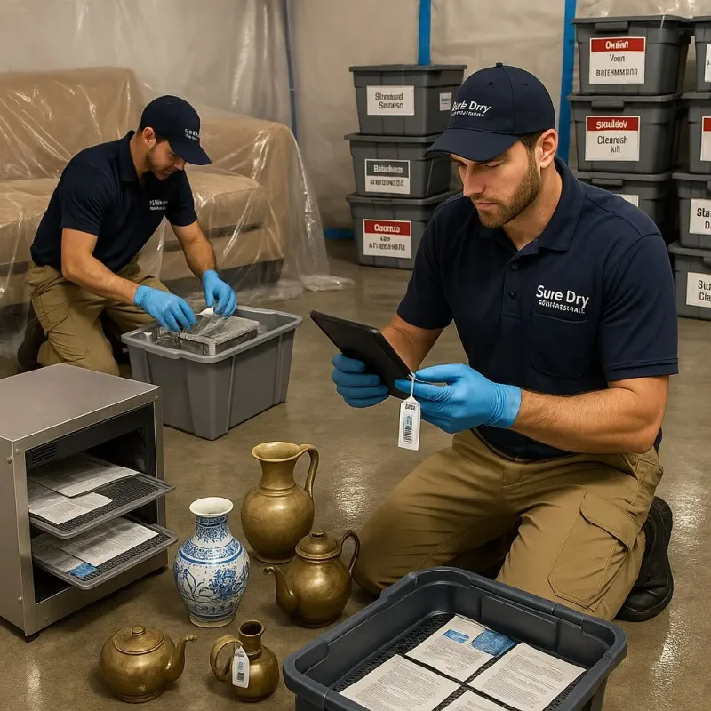 Content Protection and Restoration process in Five Points, FL