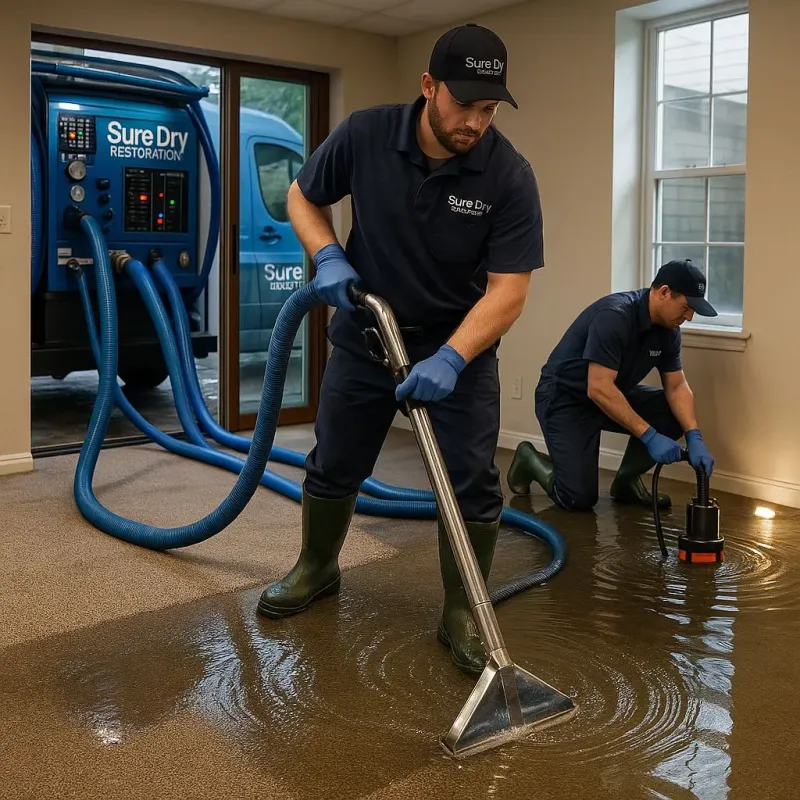 Water Extraction and Removal process in Five Points, FL